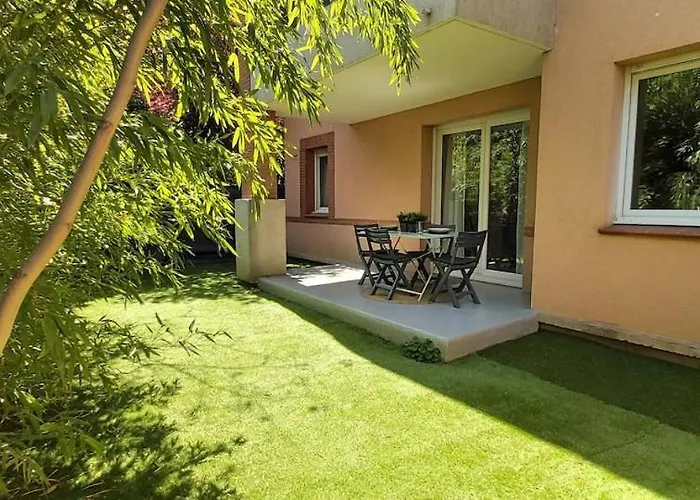 Les Capitouls - Avec Entree Autonome, Clim Neuve, Jardin, Parking Prive & Sa Piscine ! - Apartment Toulouse